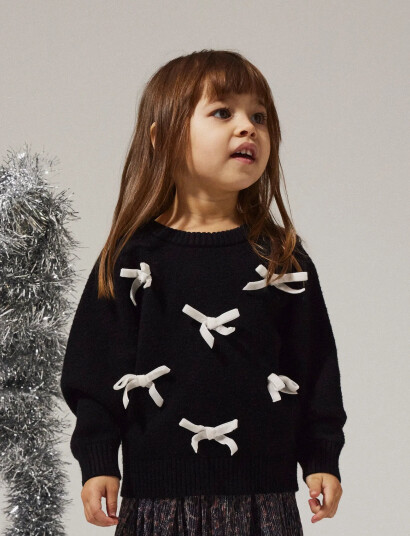 Name It Nmfronja Ls Knit Black 116