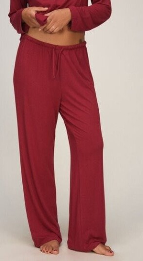 Hunkemöller Essential bukser i jerseystoff Rød