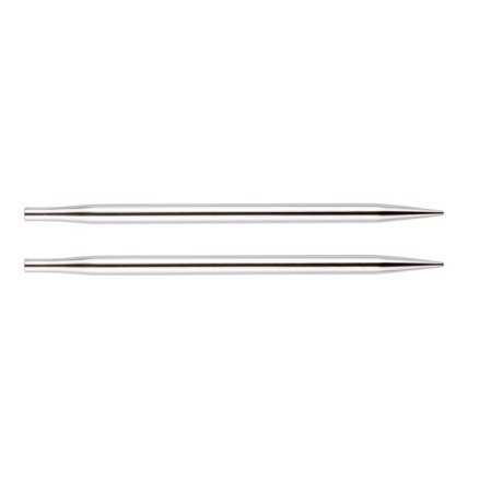 KnitPro Nova Nova Metal Korte utskiftbare rundpinner Messing 10cm 6,50mm US10.5