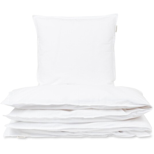 Studio Feder White Sengetøy Percale 140x200 cm