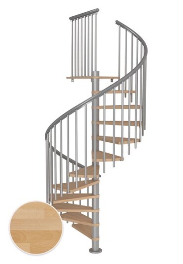 Dolle Montreal Spiral Bøk Oljet Pearl Grey Classic4 13T Ø160