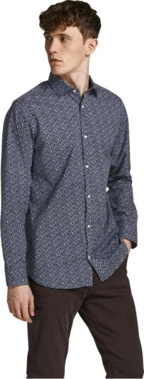 Jack & Jones Herre Skjorter Blå S,