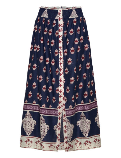 Lollys Laundry Rioll Maxi Skirt - Navy - XL