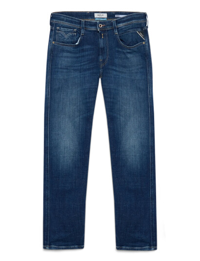 Replay Anbass Trousers Slim Aged - Navy - 30 x 34