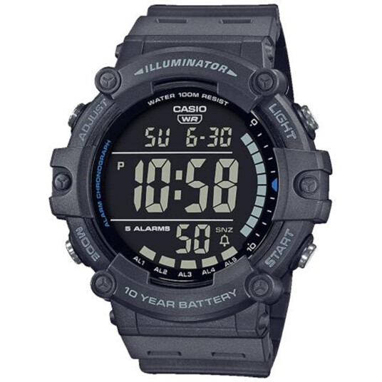Casio Timeless AE-1500WH-8BVEF - Herre - 52 mm - Digitalt - Kvarts urverk - Plexiglas