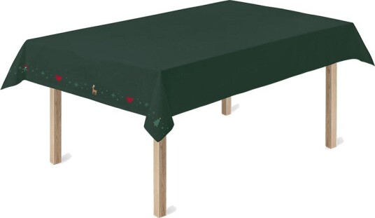 Juna   Christmas Fable duk 150x270 cm grønn