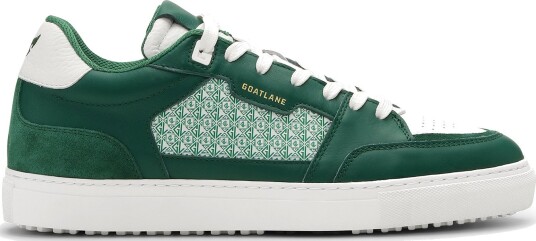 Goatlane The Monogram Collection Golfsko herre Green White Print