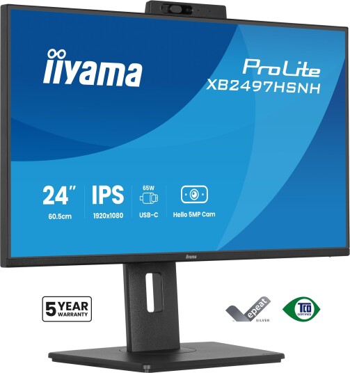 iiyama 24" Full HD IPS USB C XB2497HSNH B1 iiyama 24" Full HD IPS USB C XB2497HSNH B1