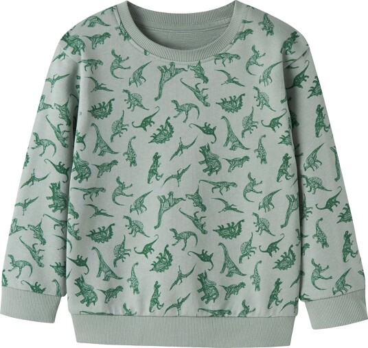 Name It Nmmvifelix Ls Nreg Sweat Unb   Green   116