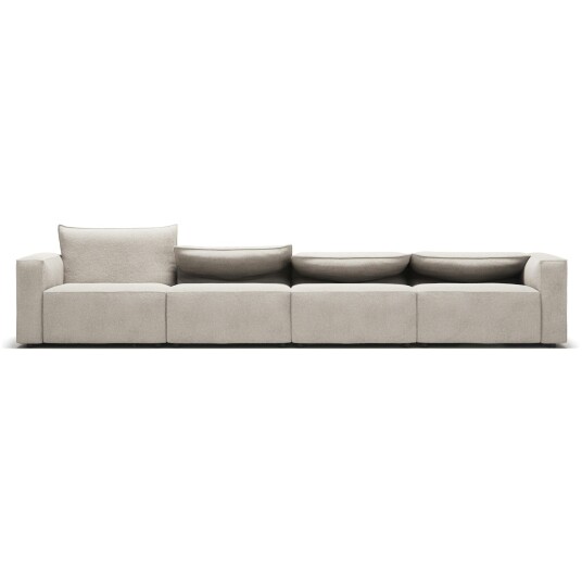 Decotique Moore 4 Seter Sofa Plush Beige