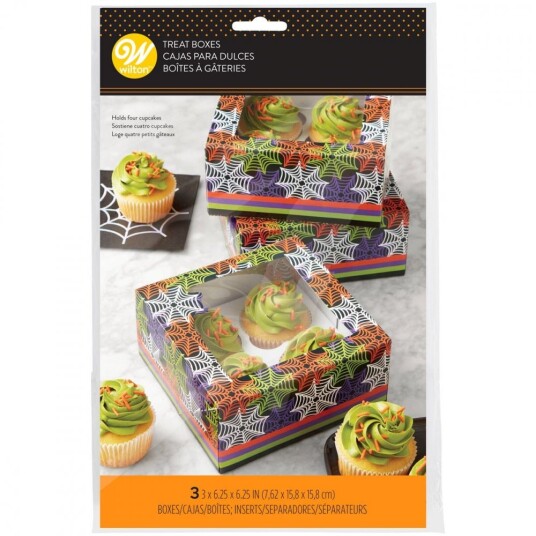 Wilton Eske Til 4 Cupcakes Spindelvev Pk/3 