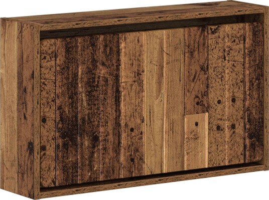 vidaXL Vegghengt skoskap ZWOLLE 71 x 17 x 43 cm Konstruert tre