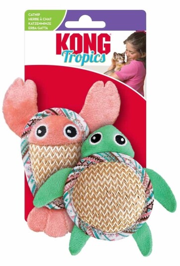 Kong Cat Tropics Pals 2 Pk Kong Cat Tropics Pals 2 Pk