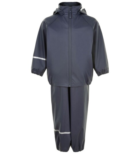 CeLaVi Basic Rainwear Set -Recycle Pu - Blue - 68-74