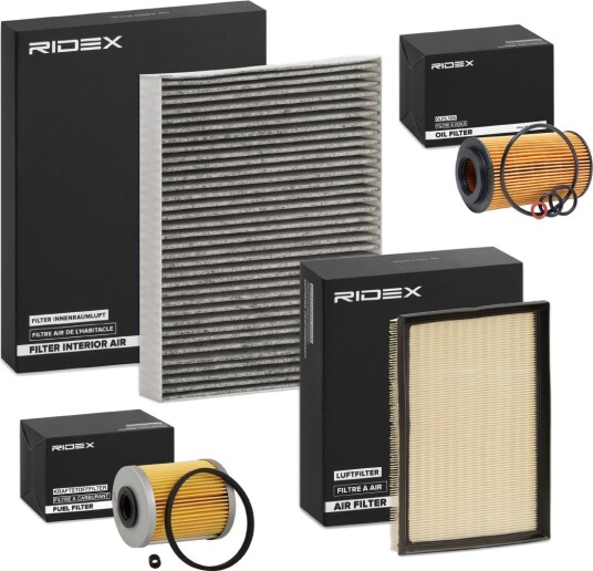 Filtersett RIDEX 4055F27773