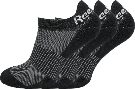 Reebok Performance Lowcut 3 Pp Socks - Black - 34-36