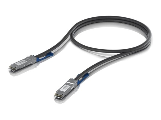 Ubiquiti - Direkte 100Gbase-Koblingskabel - Qsfp28 (Hann) Til Qsfp28 (Hann) - 0.5 M - 7 Mm
