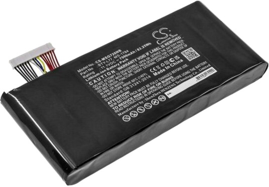 Batteri til MSI GT72 6QDG16H21 MSG720NB