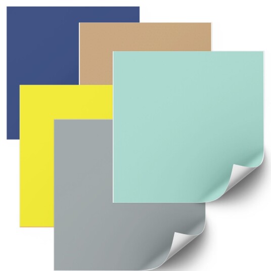 Selvklebende fliser Ensfarget / Velg Farge / 24 stk Selvklebende fliser Ensfarget / Velg Farge / 24 stk