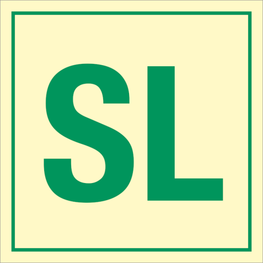 IMO sign- Safety Locker Symbol