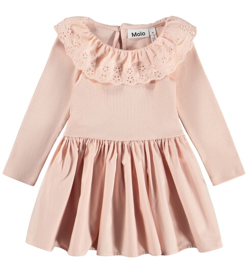 Molo Kjole Crystala Petal Blush 74 Kjole Rosa