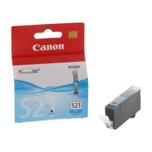 Canon blekkpatron CLI-521C Cyan Canon blekkpatron CLI-521C Cyan