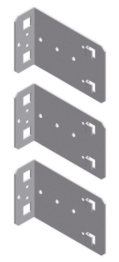 APC Schneider Spacial SF-E NSYRCDFIX - holder for stativkabelhåndtering - stål, galvanisert, 150 mm