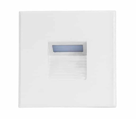 Gisela LED Vegg/Trapp Armatur 4W Dimbar IP54 Hvit Veggboksmontering