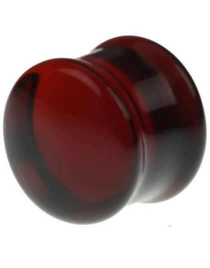 Utgått Brun Pyrex Piercing Plugg Strl 12 mm