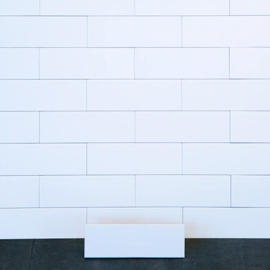 Arredo Flis Polar Hvit Matt 10x30 cm
