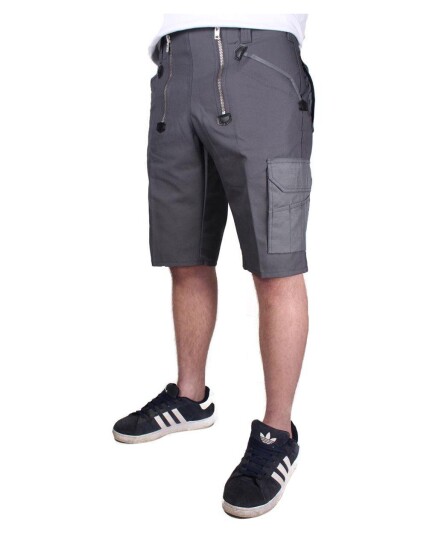FHB Albert Naver Shorts Canvas & Cordura Grå