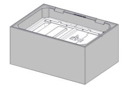 Nordpeis Salzburg M II: ekstra element for høy modell 80 PN-SAL0N-100