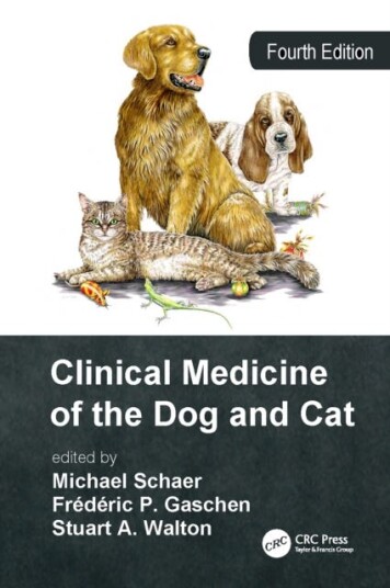 Clinical Medicine Of The Dog And Cat