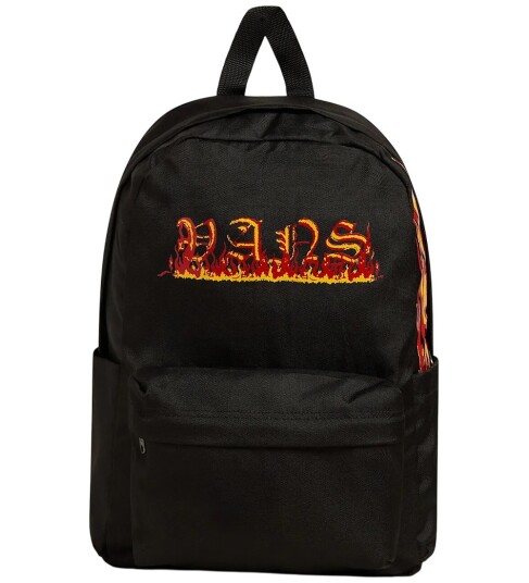 Old Skool Grom Backpack Black/Flame Onesize Bestselger