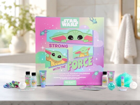Baby Yoda julekalender bad og kroppspleie