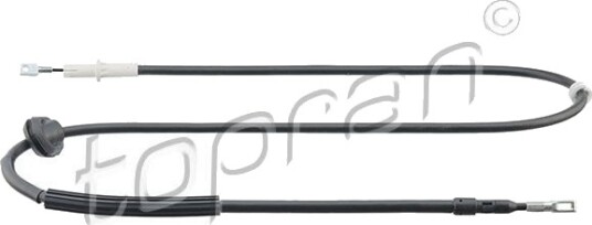 Tautrekk driftsbremse TOPRAN 401 652 Tautrekk driftsbremse TOPRAN 401 652