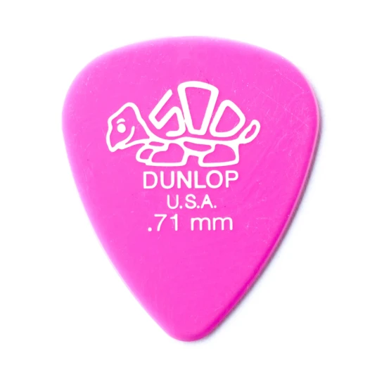 Dunlop Delrin 500 Pick Rosa Set Dunlop Delrin 500 Pick Rosa Set