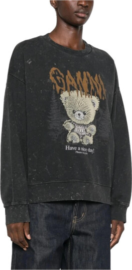 Ganni Dame Gensere & Hettegensere Svart XS,