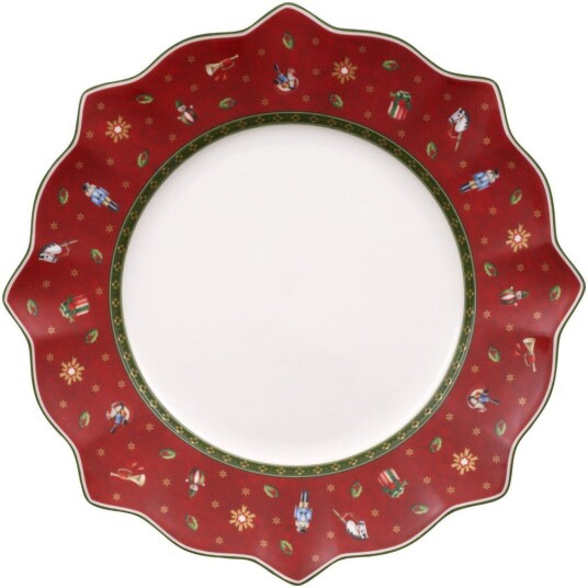 Villeroy & Boch Toy's Delight tallerken Ø28,4 cm Hvit rød