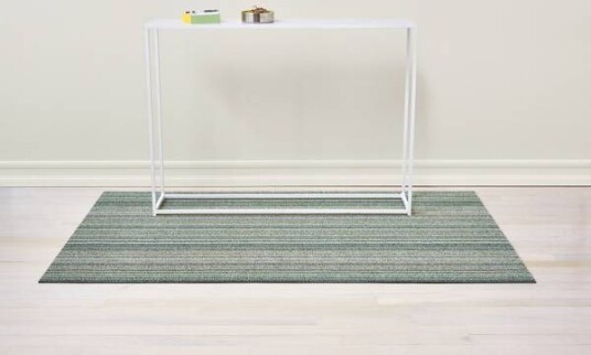 CHILEWICH Skinny Stripe Dørmatte 46x71cm SPEARMINT
