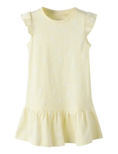 Name It Nmfvida Capsl Dress Yellow 98