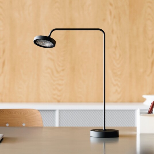 Bordlampe Sigor Nivo dimmbar Svart Stue Aluminium Moderne 10.2 48.7 Svart