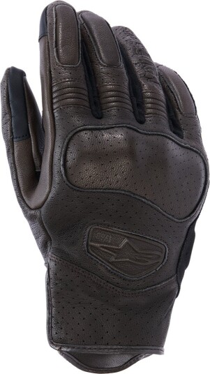 MC-hansker Alpinestars Mustang V3 Mørk Brun/Svart 3XL