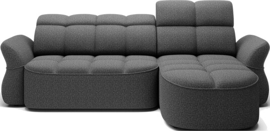 Seksjon Eltap Beneth 301x115x185 cm Breona 04 Grå Høyre
