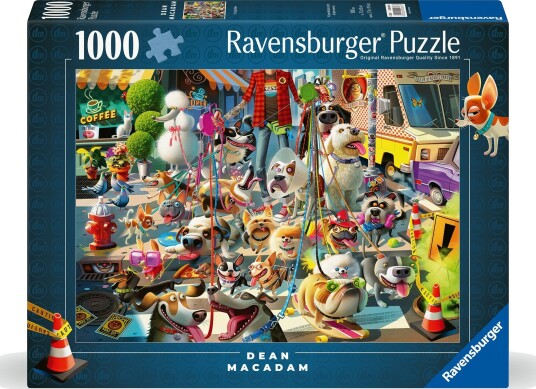 Ravensburger Puslespill 1000 Stk. Hundepasser Ravensburger Puslespill 1000 Stk. Hundepasser