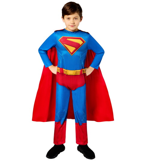 Rubies Kostymer Deluxe Superman 9 10 år 134 140 Kostymer Blå Rød Rubies Kostymer Deluxe Superman 9 10 år 134 140 Kostymer Blå Rød