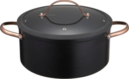 Modern House Black copper gryte 6L svart/kobber Modern House Black copper gryte 6L svart/kobber