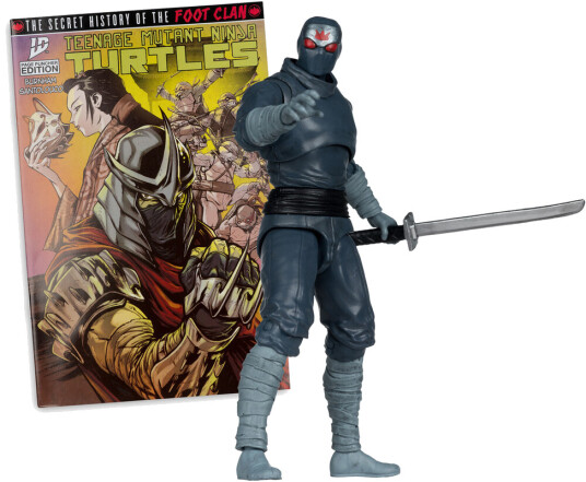 Teenage Mutant Ninja Turtles  Page Punchers  Foot Soldier 5" Action Figure with Comic TMNT