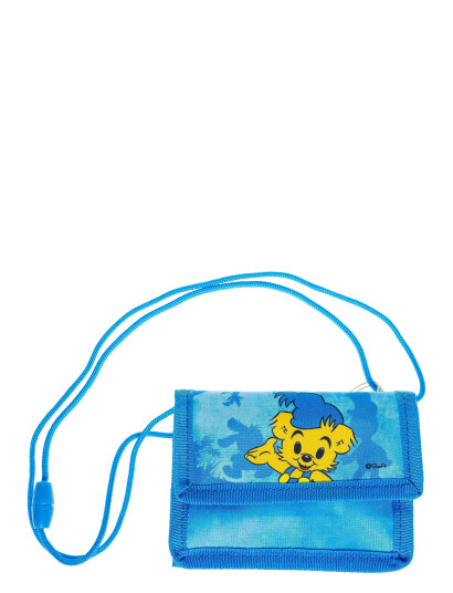 Bamse Pung med Sikkerhetssnor 13,5 x 9 cm Blå Bamse Pung med Sikkerhetssnor 13,5 x 9 cm Blå