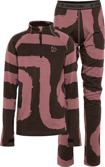 Didriksons Yotta Printed Kids" Set PATH DULSE PINK 170 Didriksons Yotta Printed Kids" Set PATH DULSE PINK 170